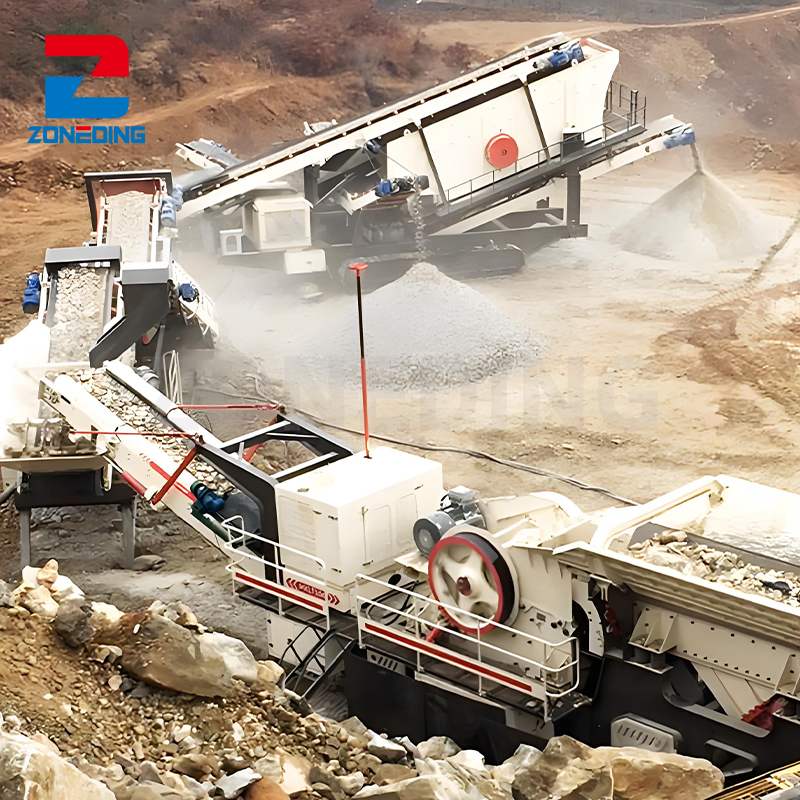 Мобильная дробильная станция